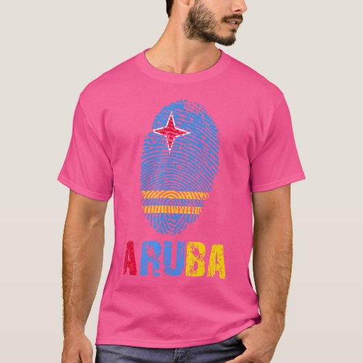 Aruba Tshirt Drapeau I Love Aruba Tee (Devant)