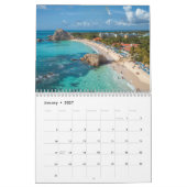 Aruba une île heureuse calendrier (Jan 2027)