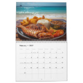 Aruba une île heureuse calendrier (Feb 2027)