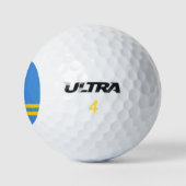 Aruba vlag Golf Balls Golfballen (Logo)