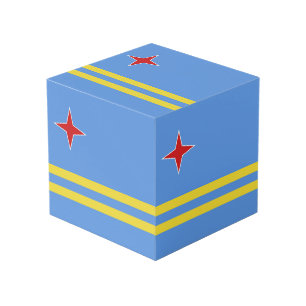 Aruba-vlag Kubus