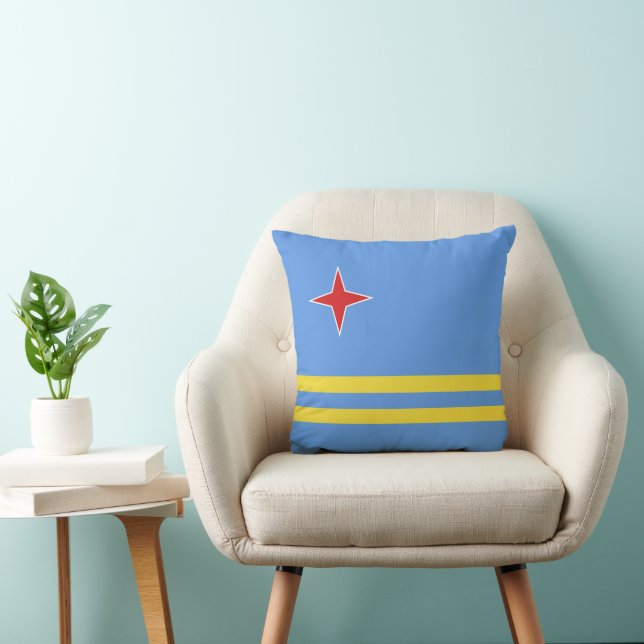 Aruba-vlag Kussen (Stoel)