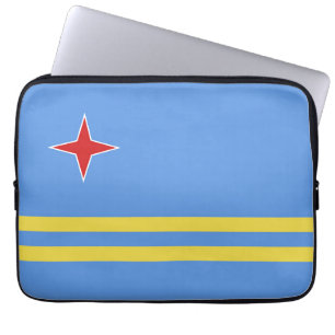 Aruba-vlag Laptop Sleeve