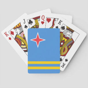 Aruba-vlag Pokerkaarten