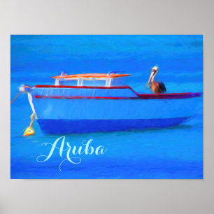 Aruba-waardeposter papier (mat) poster