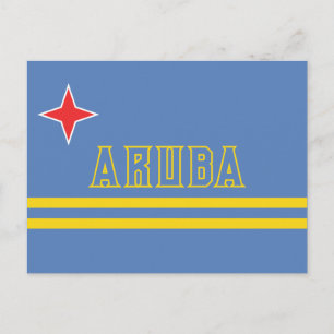 Arubaanse ansichtkaart briefkaart