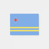 Arubaanse vlag post-it® notes (Voorkant)