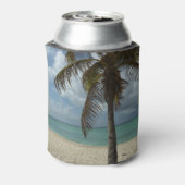 Aruban Beach I Beauful Natuur Scene Blikjeskoeler (Blikje Achterkant)