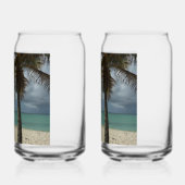 Aruban Beach I Beauful Natuur Scene Blikvorm Glas (Links)