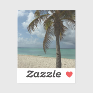 Aruban Beach I Beauful Natuur Scene Sticker