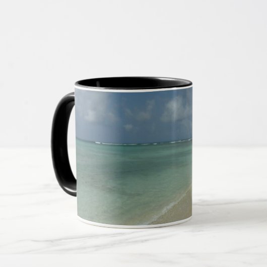 Aruban Beach II Beauful Natuur Scene Mok (Voorkant links)