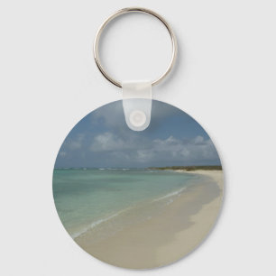 Aruban Beach II Beauful Natuur Scene Sleutelhanger