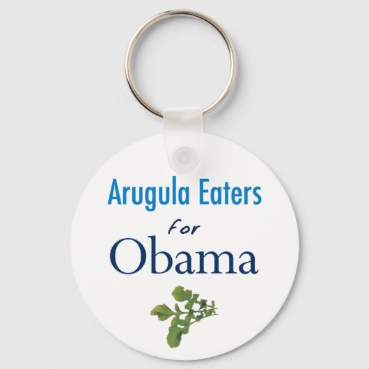 Arugula Eaters voor Obama-Sleutelhanger Sleutelhanger (Voorkant)