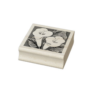 Arum Lilies Rubberstempel