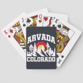 Arvada, Colorado Pokerkaarten (Achterkant)
