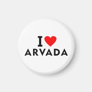 Arvada Verenigde Staten Amerika USA liefde stad ha Magneet
