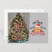 ARVORE DE NATAL BRIEFKAART (Voorkant / Achterkant)