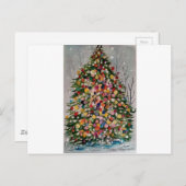 ARVORE DE NATAL BRIEFKAART (Voorkant / Achterkant)