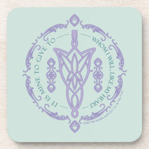 ARWEN™ Evenstar Citaat Grafisch Bier Onderzetter