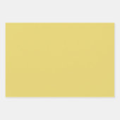 Arylidegeel (vaste kleur) inpakpapier vel (Voorkant 2)