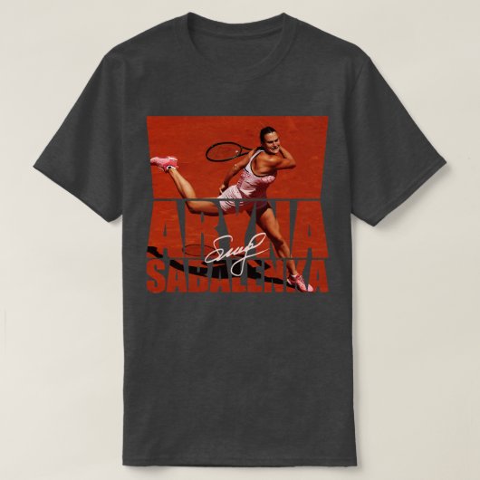 Aryna Sabalenka T-shirt (Design voorkant)