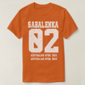 Aryna Sabalenka TShirt (Design voorkant)