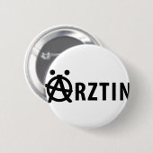 Ärztin-pictogram Ronde Button 5,7 Cm (Voorkant /achterkant)