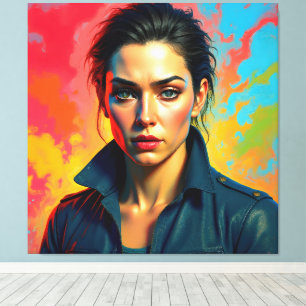 AS 15000 – “Sofia” - Waakzaam Canvas Afdruk