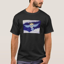 As Above the Angel Skull Bird T-shirt