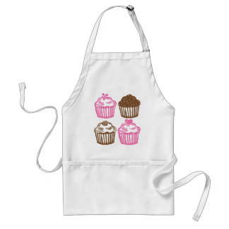 AS Apron Pink Cupcakes Standaard Schort
