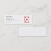 As de carte de tisonnier (Devant / Derrière)