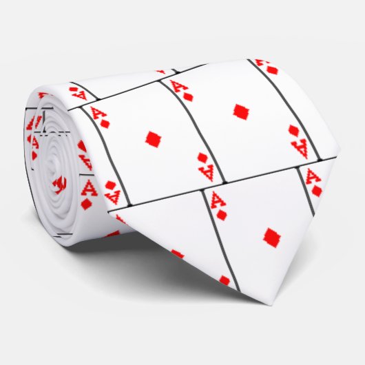 As de cravate de diamants (Roulé)