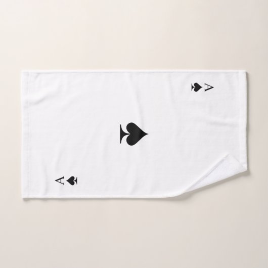 As de pique (Serviette à main)