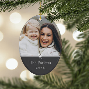 As   Eenvoudige minimale boog foto Keramisch Ornament