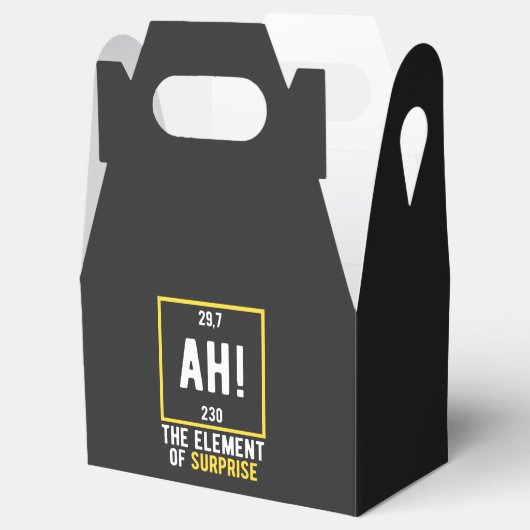 As Element of Surprise Bedankdoosjes (Geopend)