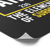 As Element of Surprise Poster (Hoek)