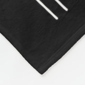 As Far As I Know I'm Delightful Raccoon  Fleece Deken (Hoek)