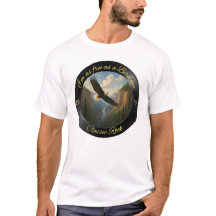 "As Free As a Bird" Klassieke Rock Eagle T-shirt