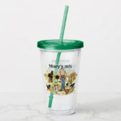 AS-MALL ACRYL DRINKBEKER (Achterkant)