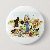 AS-MALL RONDE BUTTON 7,6 CM (Voorkant)