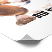 As-tu dit Rabbit ? Poster beagle (Coin)