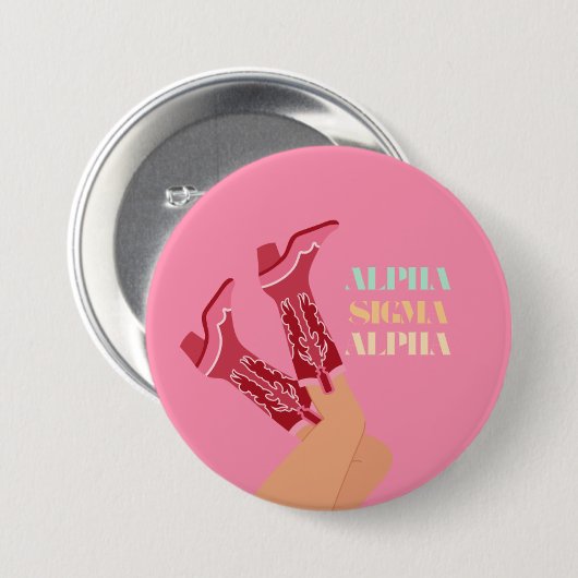 ASA Boot Game Day Button (Voorkant /achterkant)