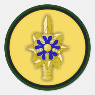 ASA Brass 1 Ronde Sticker