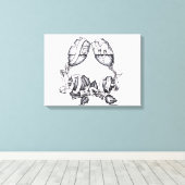 ASA CREATION CANVAS AFDRUK (Insitu (Houten vloer))