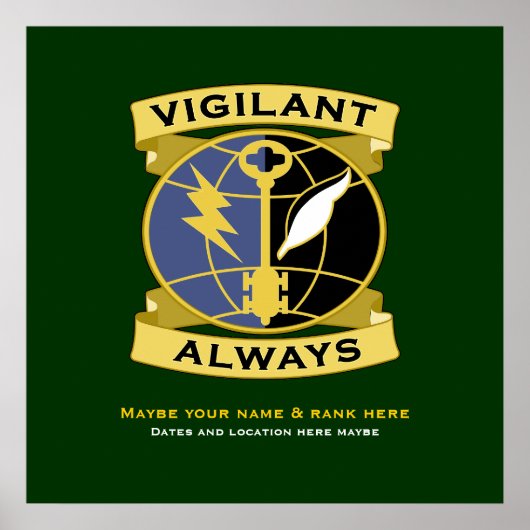 ASA Crest 1 Poster (Voorkant)
