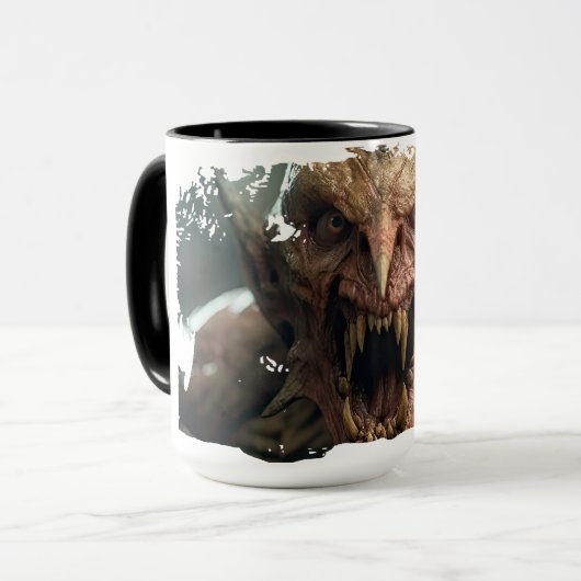Asag (Sumerisch) - Demon Drinkware Mok (Voorkant links)