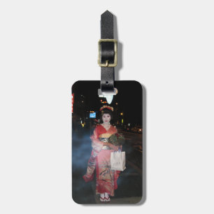 Asakusa Geisha Neo Tokyo Bagagelabel