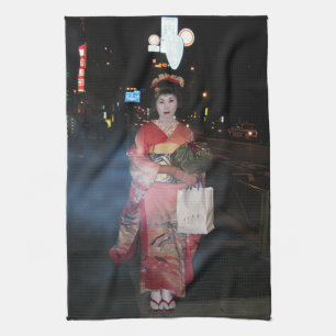Asakusa Geisha Neo Tokyo Theedoek