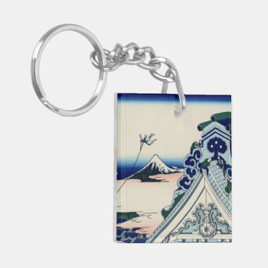 Asakusa Honganji Temple in de oostelijke hoofdstad Sleutelhanger (Voorkant Links)