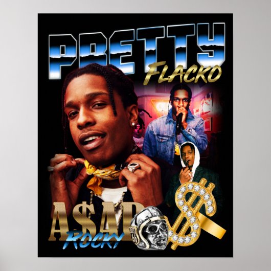 Asap Rocky, Asap Rocky Poster (Voorkant)